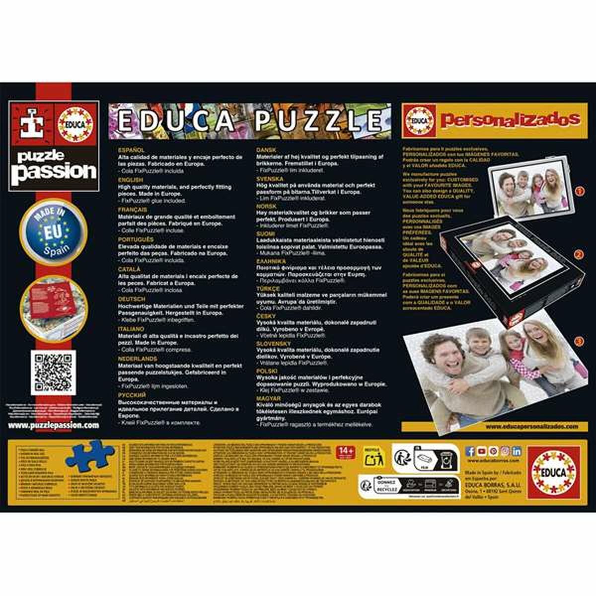 Puzzle Educa Colored Vitamins-1