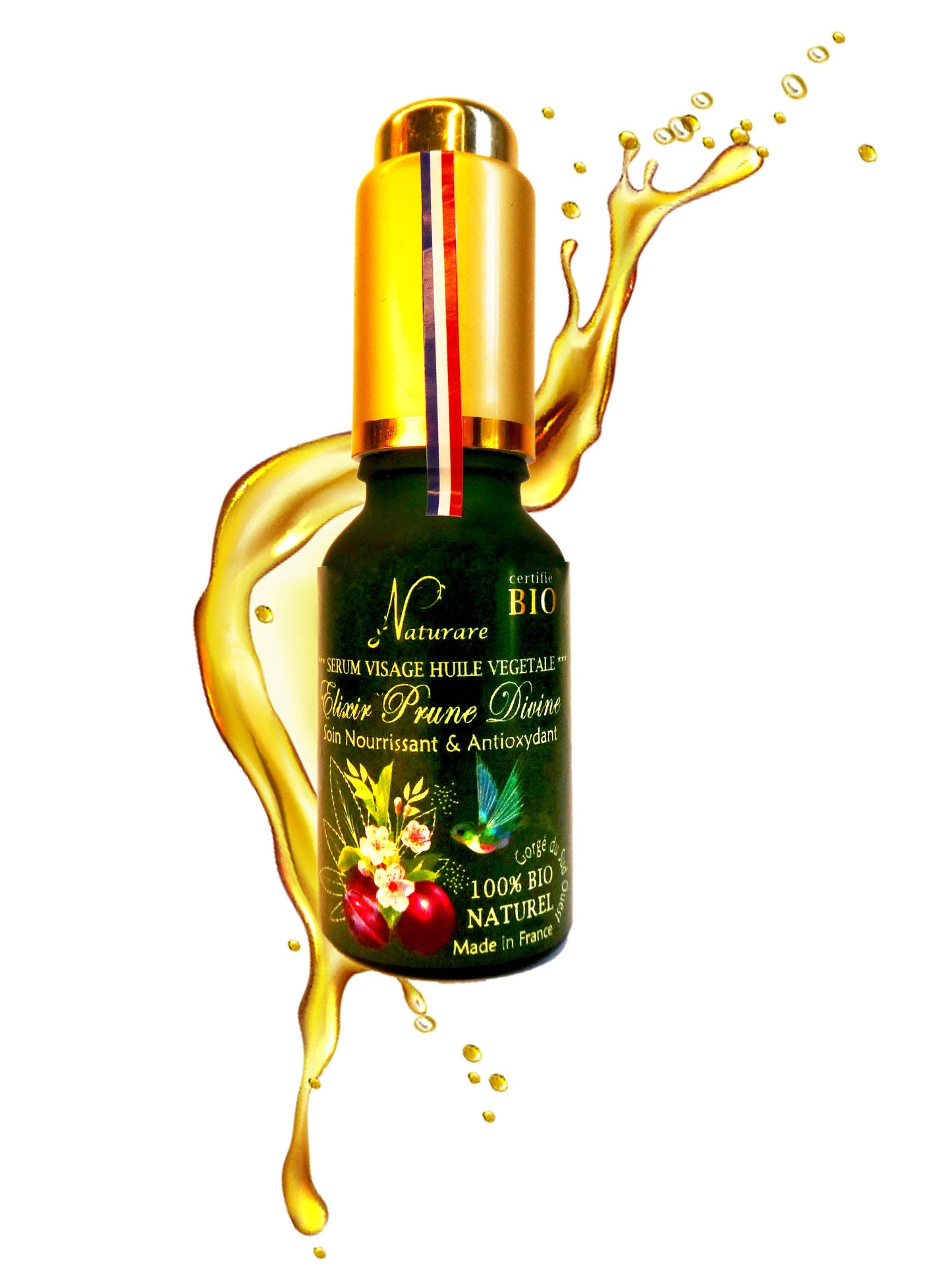 DROP - ELIXIR PRUNE DIVINE BIO - Sérum Huile Végétale, Complément Alimentaire-3
