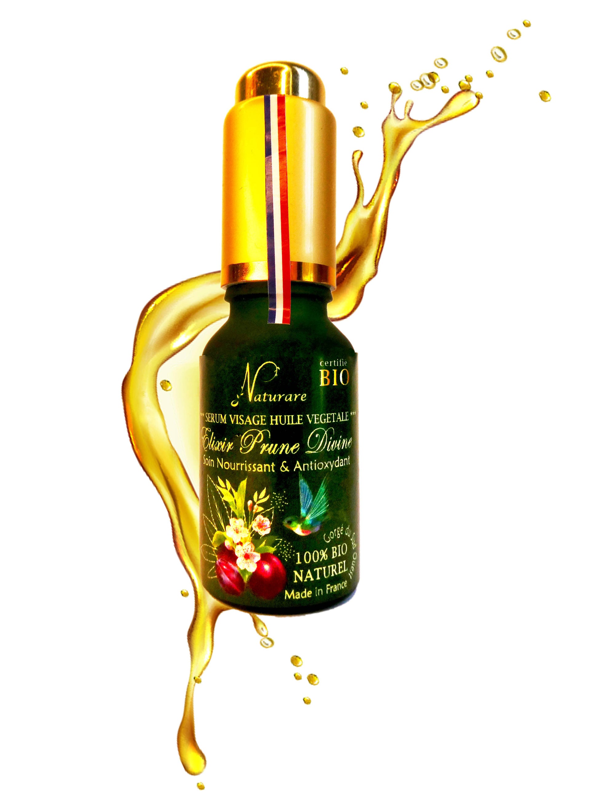 DROP - ELIXIR PRUNE DIVINE BIO - Sérum Huile Végétale, Complément Alimentaire-3